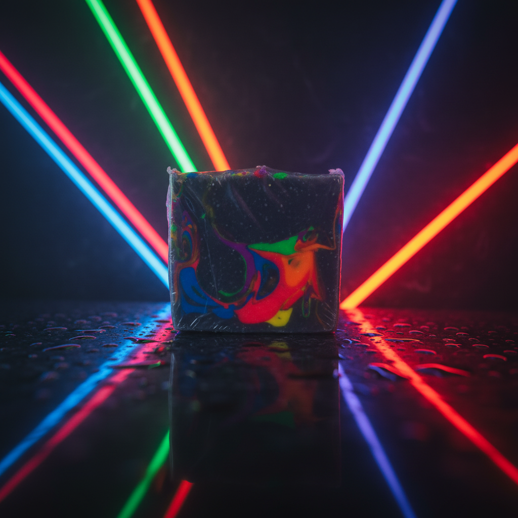 Neon Nights Soap Bar